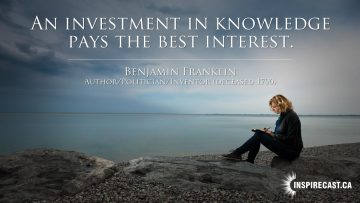 An investment in knowledge pays the best interest. ~ Benjamin Franklin