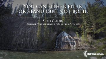 You can either fit in or stand out. Not both. ~ Seth Godin