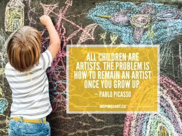 All children are artists. The problem is how to remain an artist once you grow up. — Pablo Picasso
