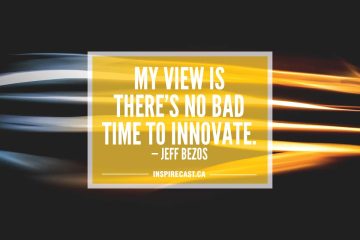 My view is there's no bad time to innovate. — Jeff Bezos