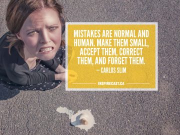 Mistakes are normal and human. Make them small, accept them, correct them, and forget them. — Carlos Slim